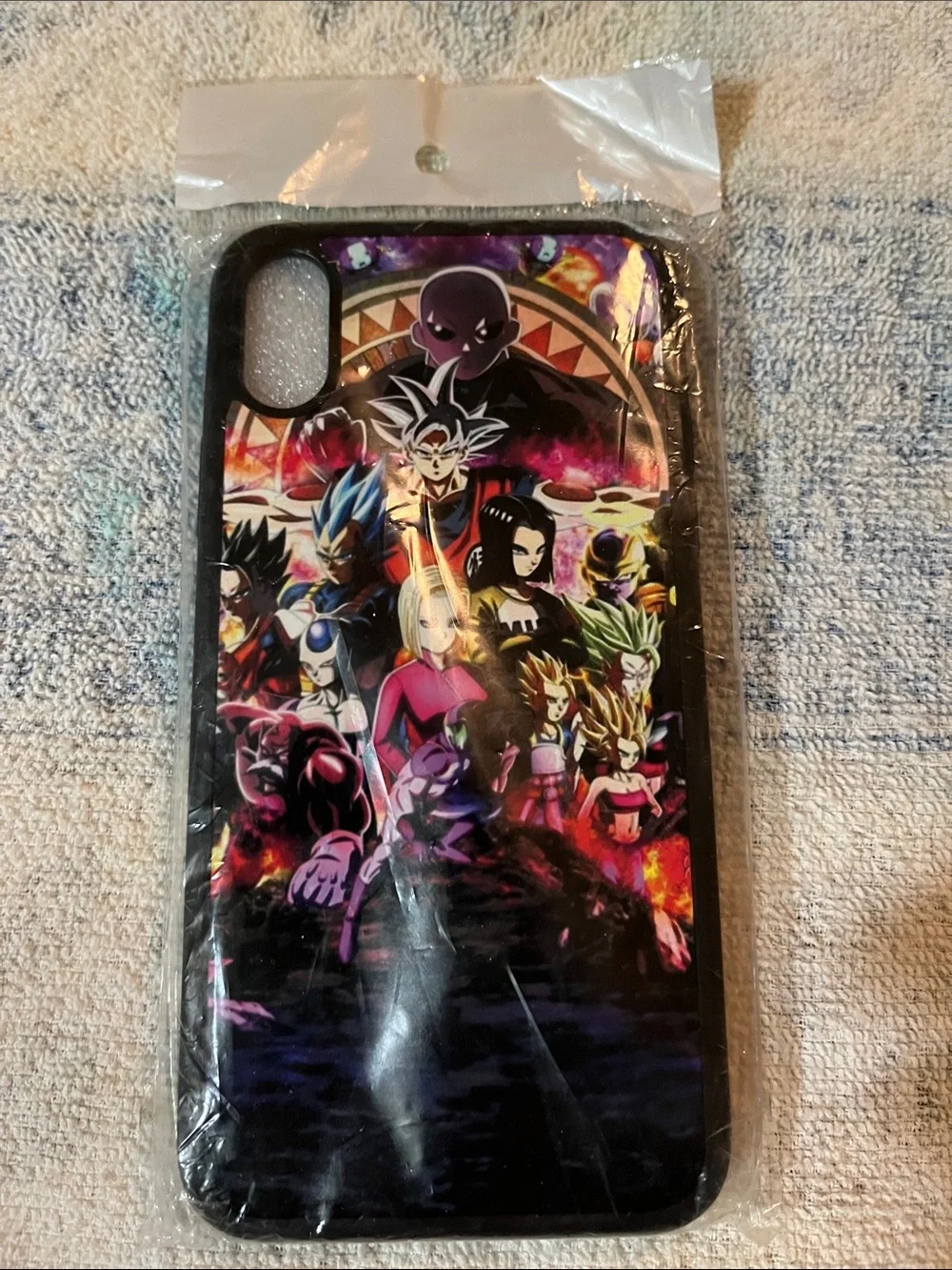 Anime Character Black Phone Case for Cell Phones I phone 10
